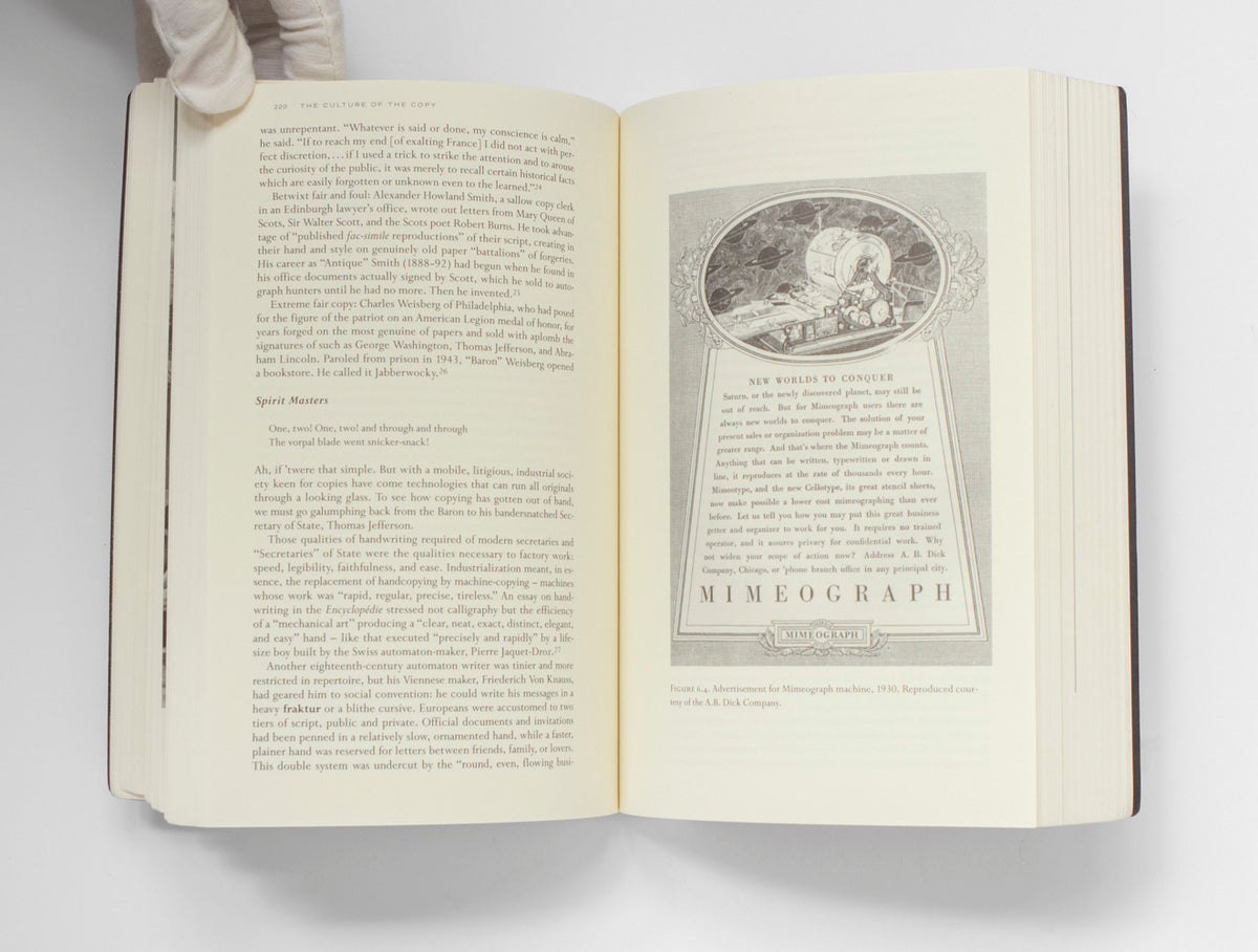 The Culture of the Copy: Striking Likenesses, Unreasonable Facsimiles
