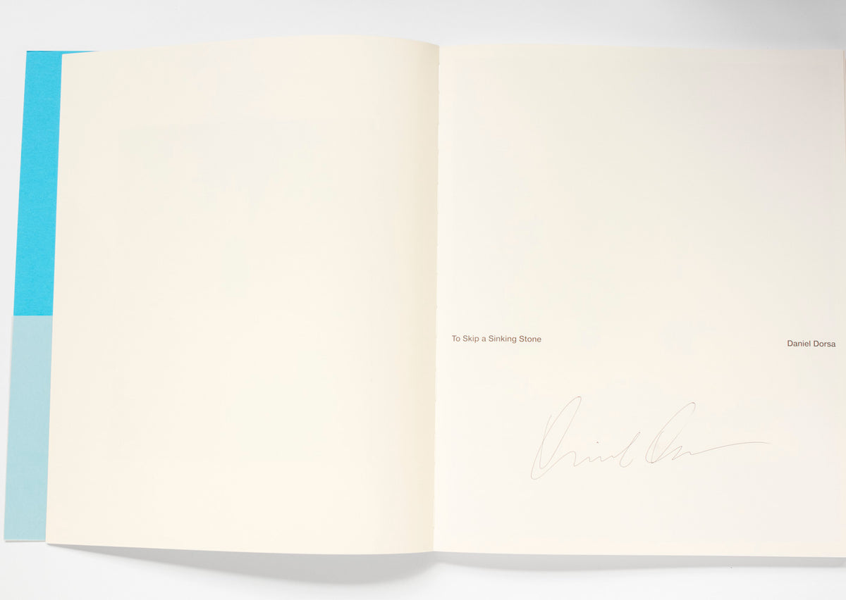 To Skip A Sinking Stone *Signed