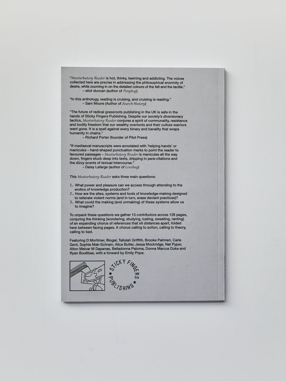 Masturbatory Reader
