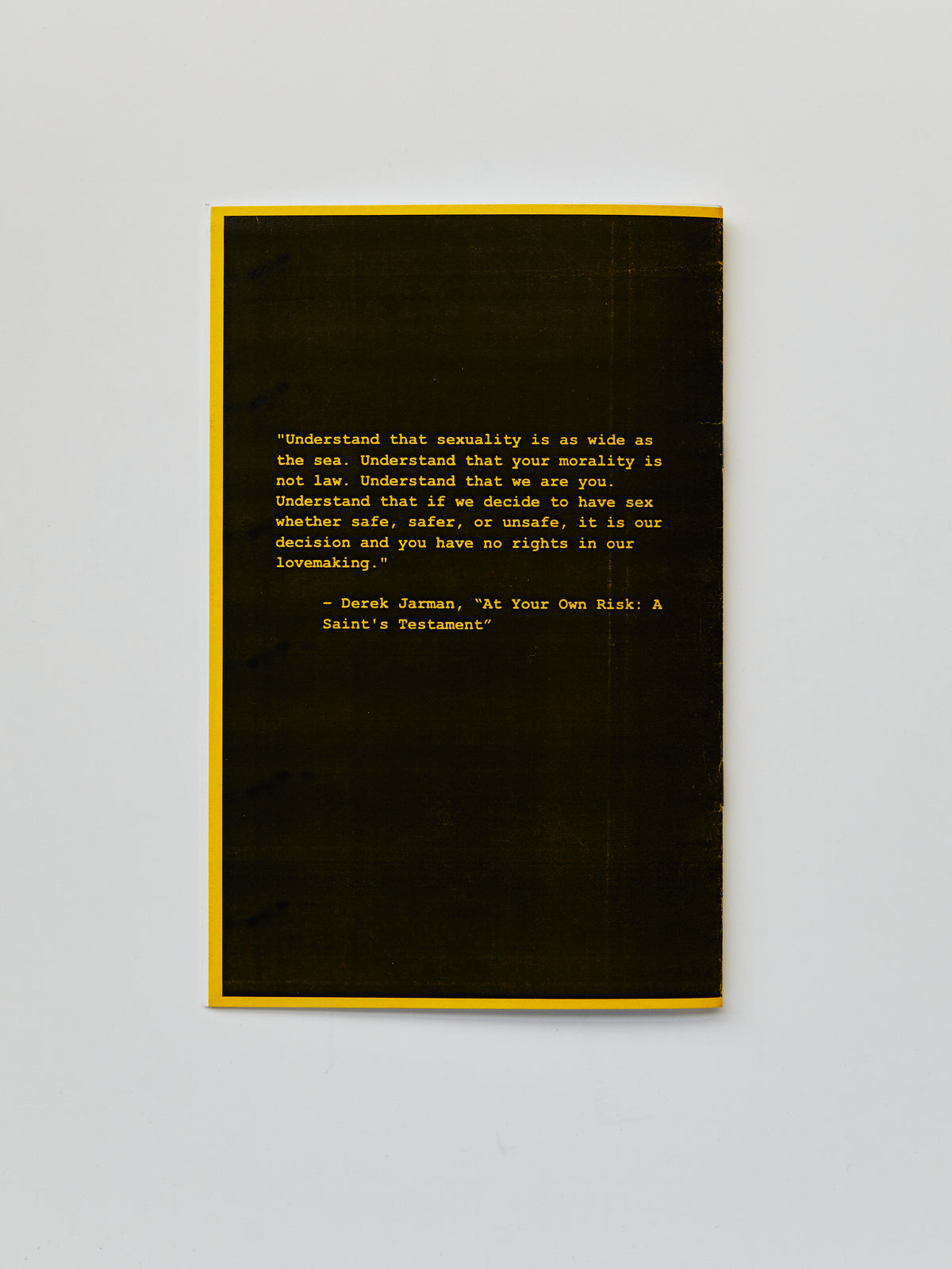 For the Love of Derek Jarman