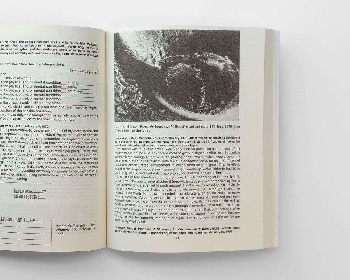 Six Years: The Dematerialization Of The Art Object From 1966 to 1972