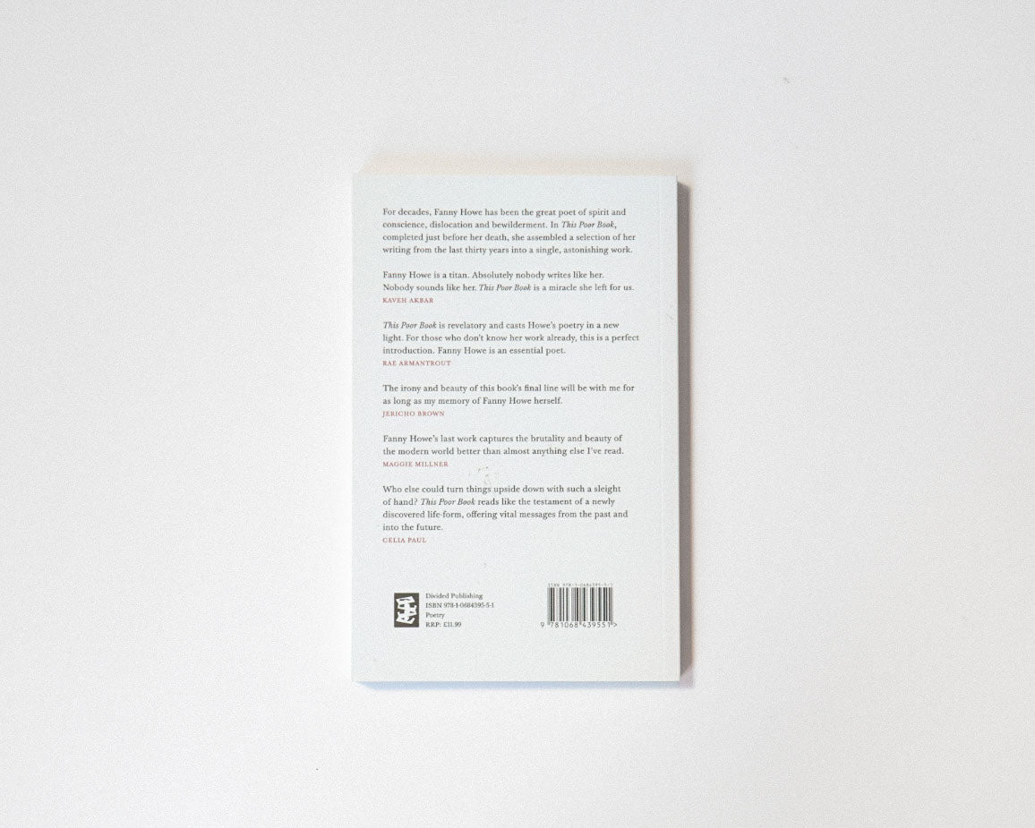 This Poor Book: A Poem