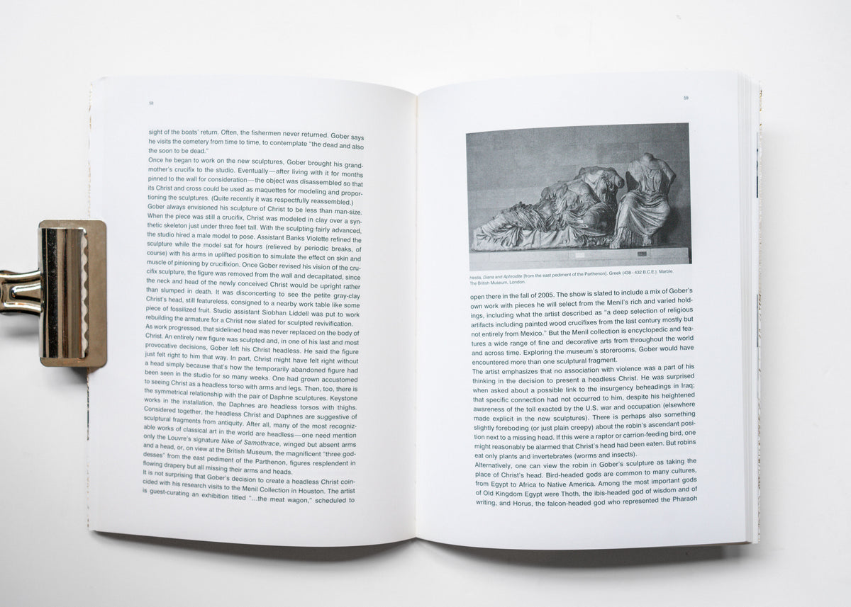 A Robert Gober Lexicon