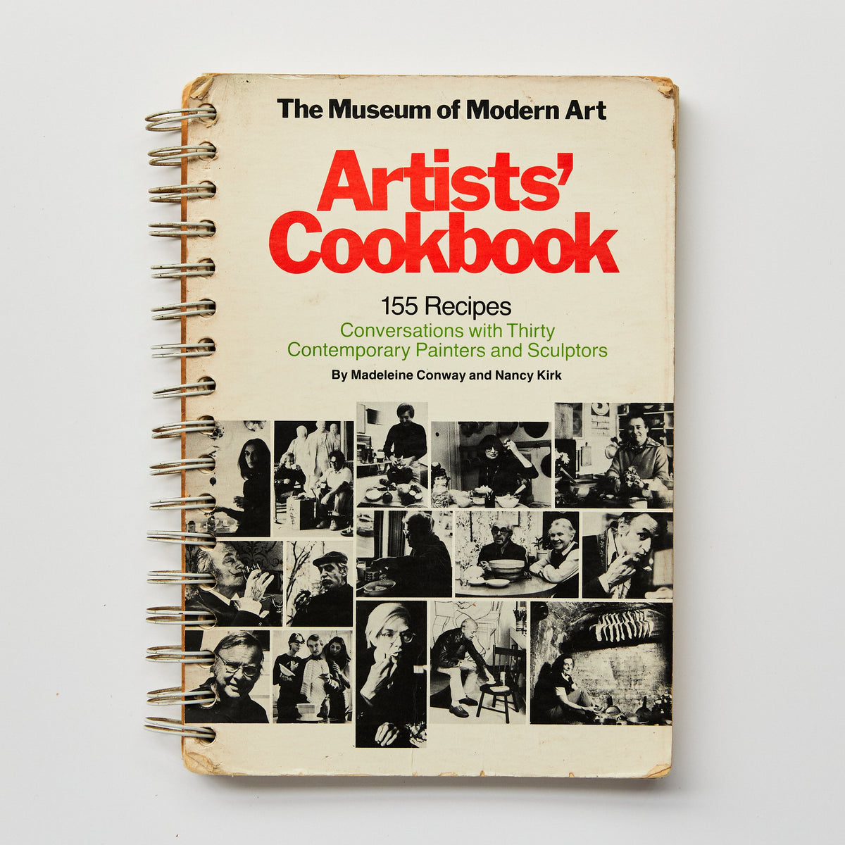 The Museum of Modern Art, Artists' Cookbook: 155 Recipes. Conversations with Thirty Contemporary Painters and Sculptors