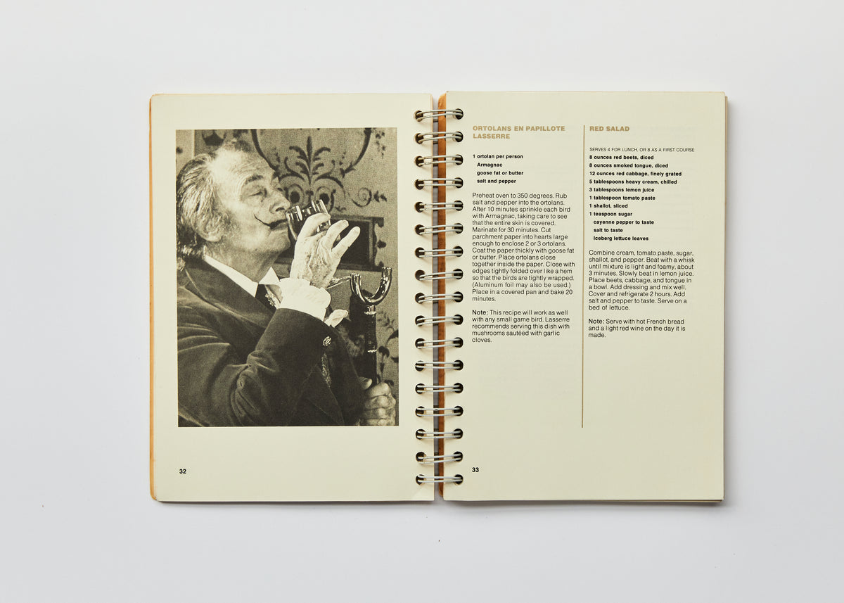 The Museum of Modern Art, Artists' Cookbook: 155 Recipes. Conversations with Thirty Contemporary Painters and Sculptors