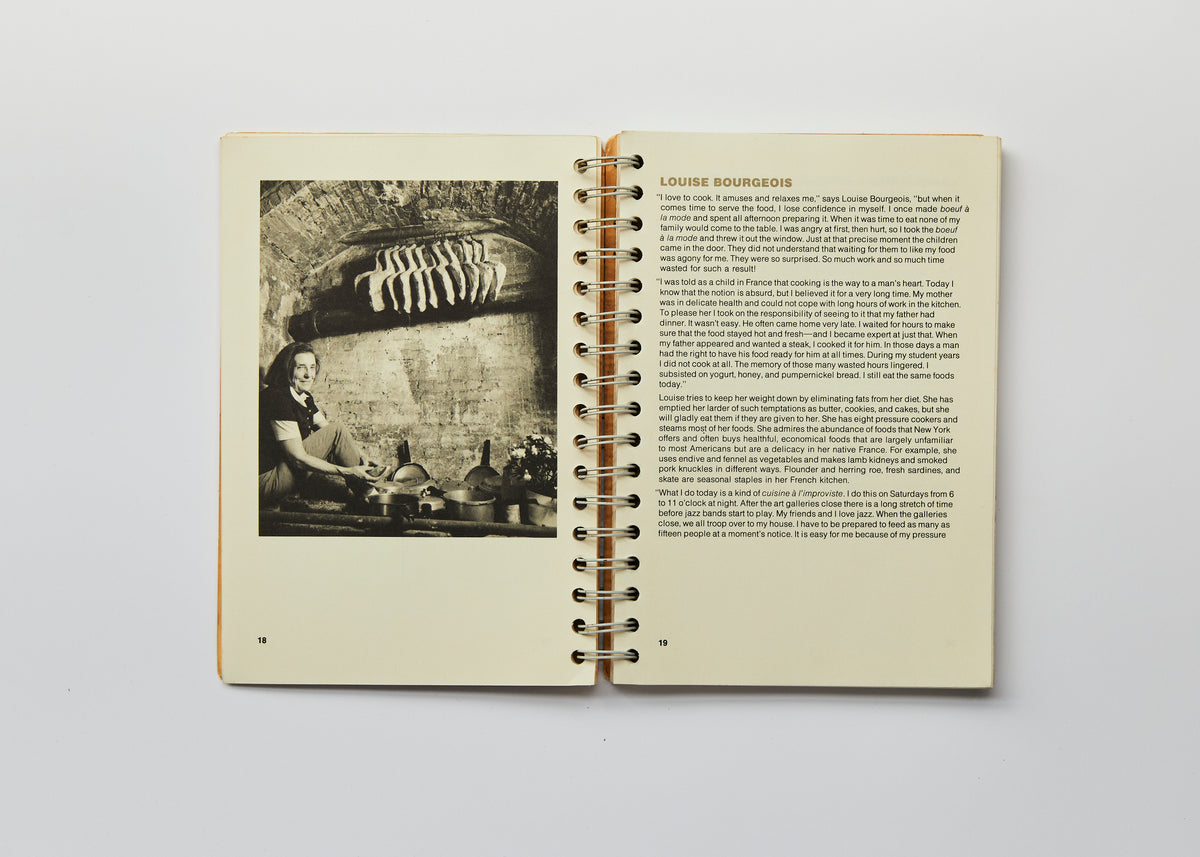 The Museum of Modern Art, Artists' Cookbook: 155 Recipes. Conversations with Thirty Contemporary Painters and Sculptors